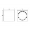 Housing para Downlight Led, KARDAN HIDRA, 1 foco