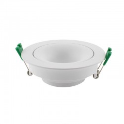 HOTEL Housing Kit  Ø55mm Basculante blanco