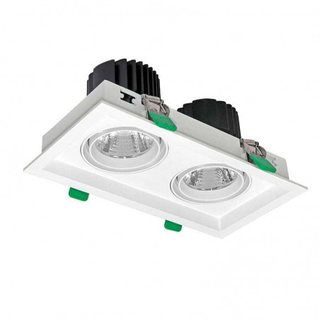 Downlight Led, KARDAN, 2 focos, 60W