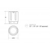 HOTEL SPOT LED Ø55, 15W, CRI90 Profesional