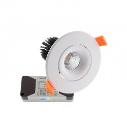 Downlight LUXON Chip Led CREE + Driver Regulable Triac, 9W