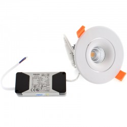 Downlight LUXON Chip Led CREE + Driver Regulable Triac, 9W