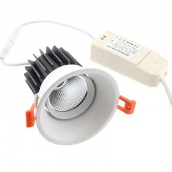 Downlight Led HOTEL RB chip CREE 12W, Regulable