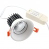 Downlight Led HOTEL RB chip CREE 12W, Regulable
