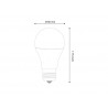 Bombilla LED E27, 12W