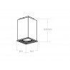 Housing para Downlight Led, KARDAN CITERA, 1 foco