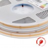 Tira LED Monocolor COB, DC24V, 5m (512Led/m), 60W, IP67, Carnes y frutas
