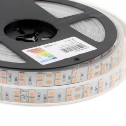 Tira LED SMD5050, DC24V, 5m (120 Led/m), ROSA - IP67
