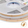 Tira LED Monocolor COB, DC24V, 5m (512Led/m), 60W, IP67, Pan y repostería