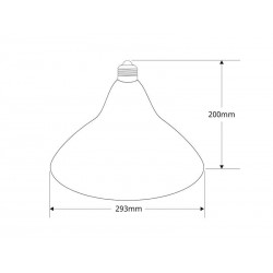 Pack 2 Bombillas E27 Led Profresh para Verduras, 50W