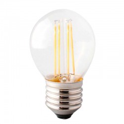 Bombilla Led E27 COB filamento 4W, Small Regulable