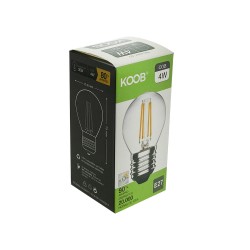 Bombilla Led E27 COB filamento 4W, Small Regulable