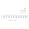 Tira LED SMD5050, DC24V, 5m (120 Led/m), ROSA - IP20