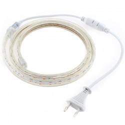 Tira LED 220V SMD5050, 60Led/m, carrete 50 metros, PINK