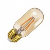 Bombilla Led E27 COB filamento GOLD 4W, Ø45x110mm, Regulable