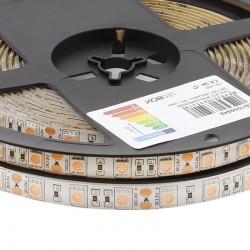 Tira LED SMD5050, DC12V, 5m (60 Led/m), ROSA - IP65