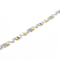 Tira contorno Zig Zag S LED SMD2835, DC12V, 5m, (60Led/m), 40W, IP65