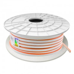 Led NEON Silicona Monocolor, DC24V, 120Led/m, 6x12mm, 1 metro, corte 1cm