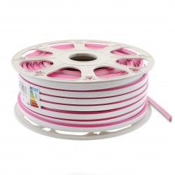 Led NEON Silicona Monocolor, DC24V, 120Led/m, 6x12mm, 1 metro, corte 1cm