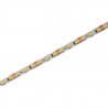 Tira contorno Zig Zag LED SMD2835, DC12V, 5m, (120Led/m), 50W, IP20, PCB 6mm