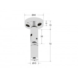 Colgador para  Display LED