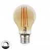 Bombilla Led E27 COB filamento GOLD 8W, Ø60x106mm, Regulable