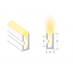 Led NEON Flex, 6x12mm, DC12V, 120Led/m, 5m, 60w