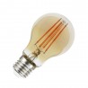 Bombilla Led E27 COB filamento GOLD 8W, Ø60x106mm, Regulable