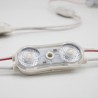 Módulo Led ABS Monocolor, 2xSMD2835, 1W