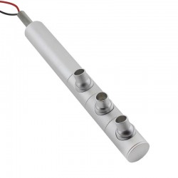 Barra Lineal VITRALUX CREE, 3x1W, Silver