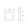 Spot ZEN SQUARE 3W