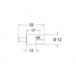 VITRALUX Conector DC (izquierdo)