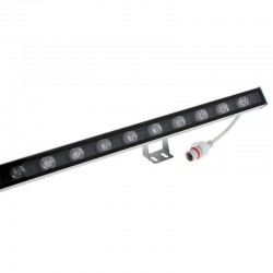 Proyector LED lineal, RGB-DMX512, 24W, DC24V, 1m