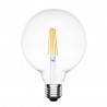 Bombilla Led E27 COB filamento 8W, Ø125x176mm, Regulable