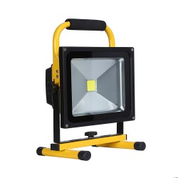 Proyector LED, 30W con batería recargable