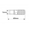 Bombilla G9, SMD2835, 5W, 330º