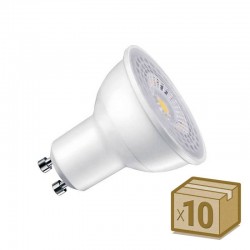 Pack 10 x Bombilla LED GU10 60º, 7W