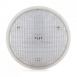 Lámpara LED PAR56 RGB para piscinas, G53, 45W, Acero Inox. Int.