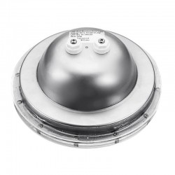 Lámpara LED PAR56 RGB para piscinas, G53, 45W, Acero Inox. Int.