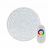 Kit Lámpara LED SLIM PAR56 para piscinas,  12V DC, IP68, 35W, RGB + mando