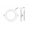 Downlight Led FROSVIK, 12W