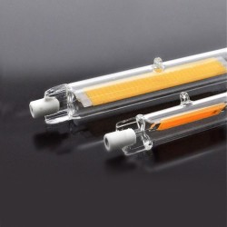 Bombilla LED R7S, 8W, COB, 360º, 118mm