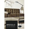 Lámpara de pie BRESSLO articulada, negro