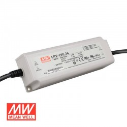 Fuente de alimentación IP67, DC24V/150W/6,24A Mean Well LPV-150-24