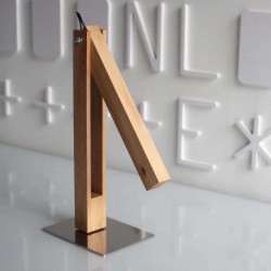 Lámpara Led de madera CARFI 50