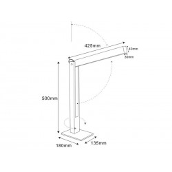 Lámpara Led de madera CARFI 50