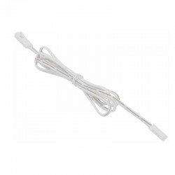 Cable alargador con conectores rápidos 2 Pin, 1m, blanco