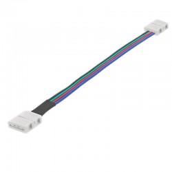 Cable de conexión directa doble para tira LED RGB (4 Pin) 10mm