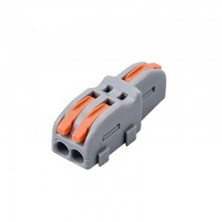 Conector rápido WAGO 1 a 2 cables 0,2-2,5mm2