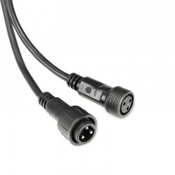 Cable conexión 3 Pinx0,5mm, 20cm, IP66, negro